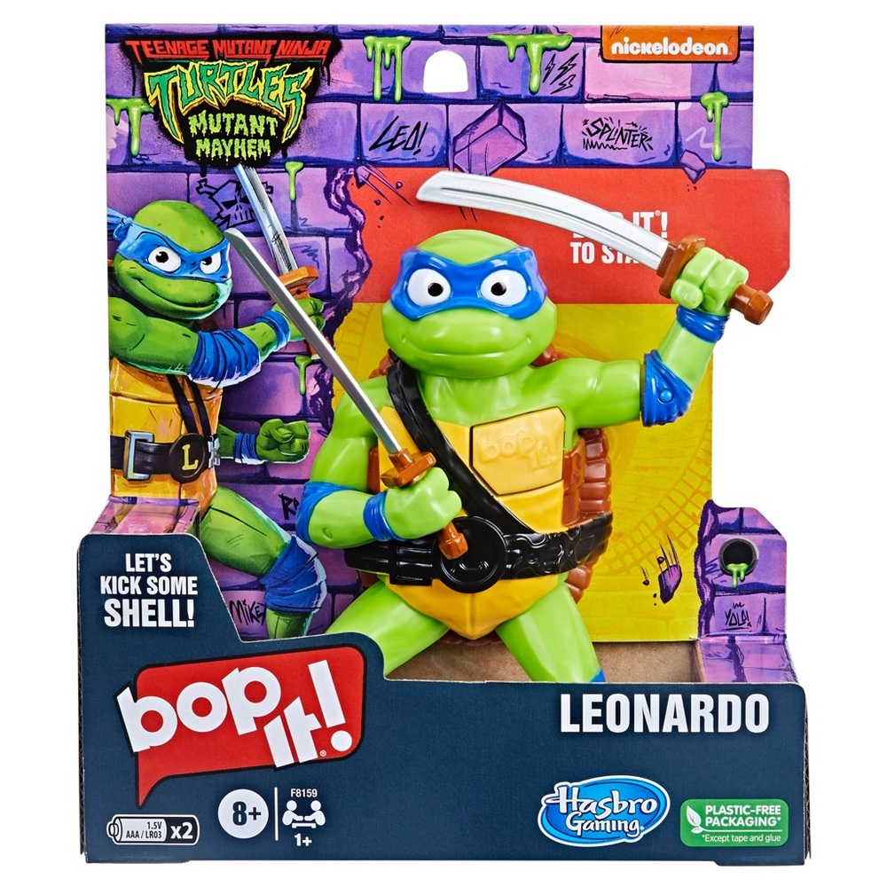 Hasbro Teenage Mutant Ninja Turtles Bop It! - Green and Blue